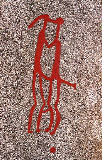 Creative Commons. Petroglyph at Vitlycke, Tanum