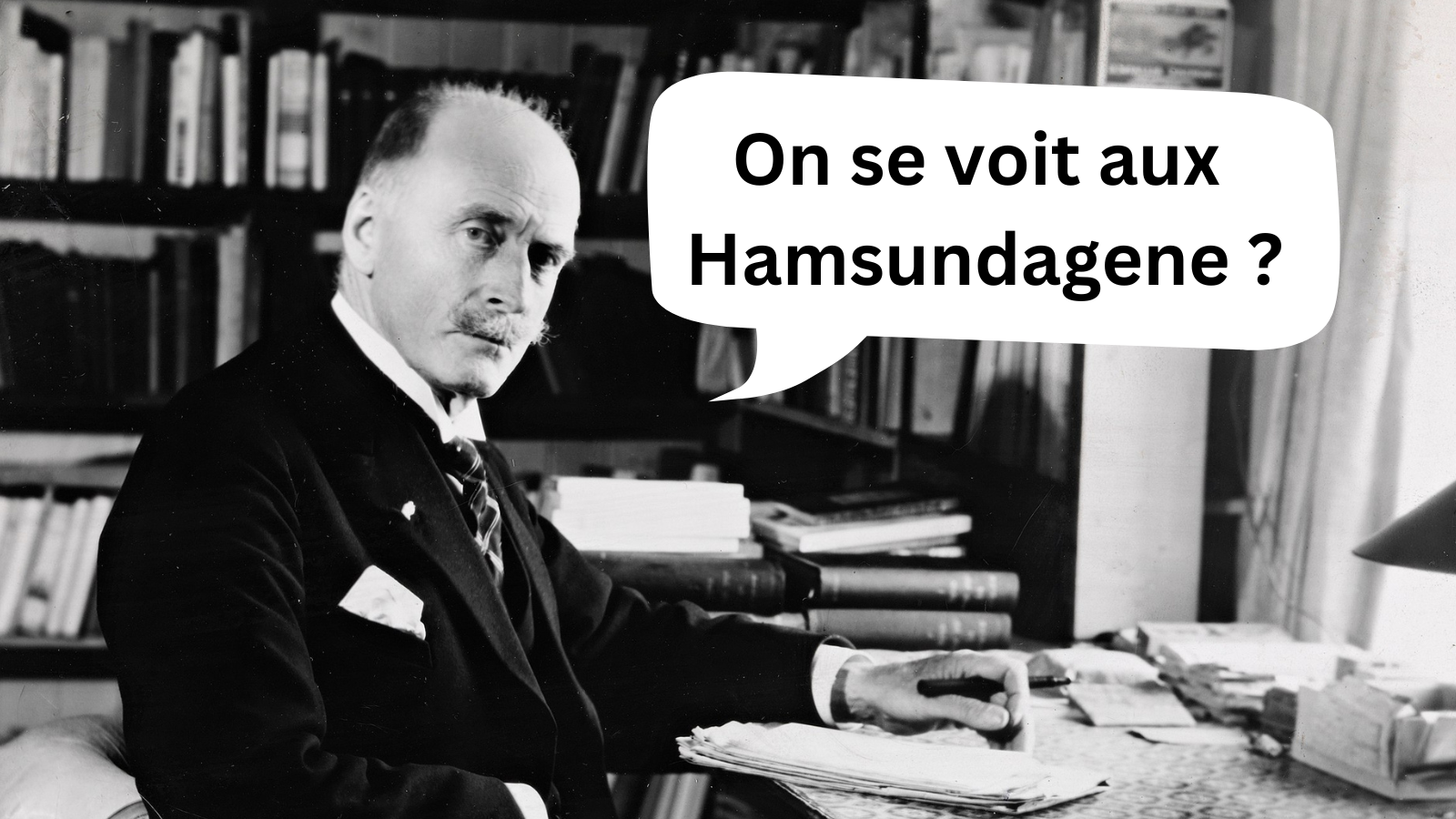 Communiqué de presse : La Faim de Knut Hamsun, lu par la voix générée par l'IA de Knut Hamsun